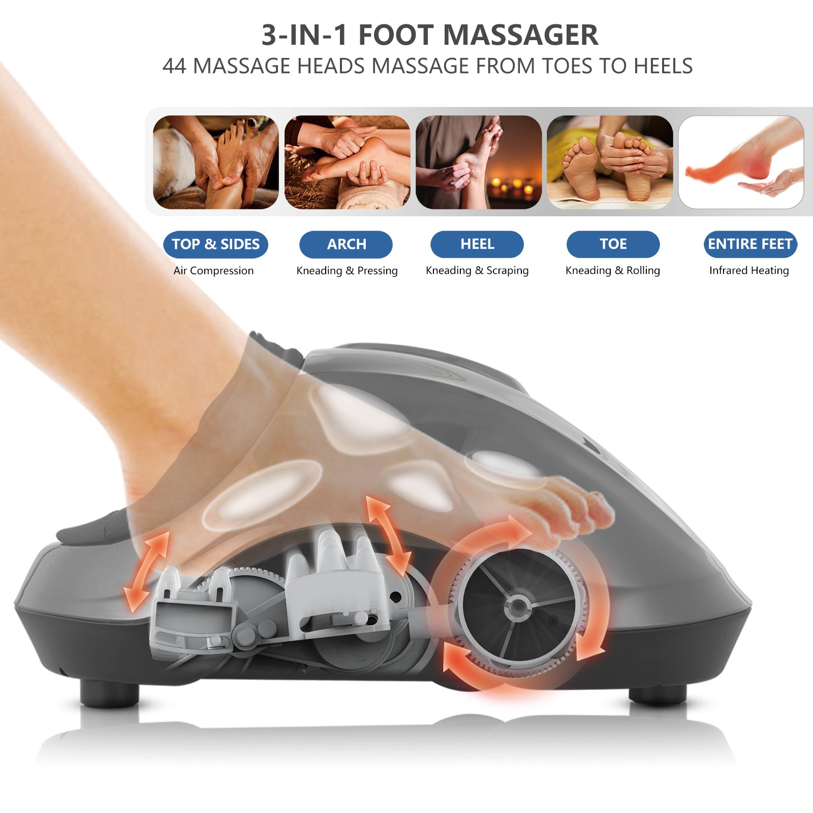 FIT KING Neck Massager with Heat,Fatigue and Pain Relief,TENS Intelligent Neck  Massager Cordless and Rechargeable Design with Remote Control and Voice  Broadcast,5 Modes 16 Intensities FT-056N