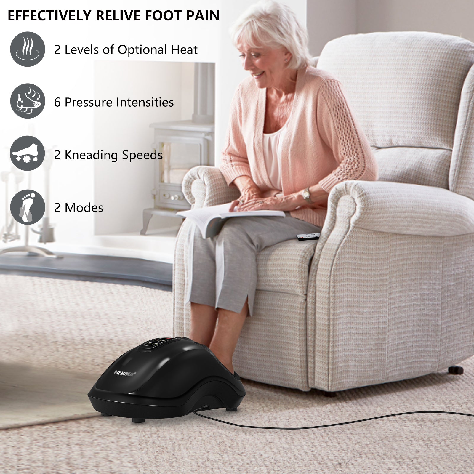 Fit King Shiatsu Foot Massager with Heat Fit King Shop